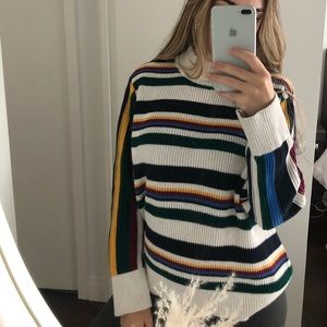 Tommy Hilfiger Multi Colour Stripe Sweater